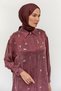 Pullu Dokulu Floş Tunik - 3