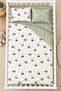 Panda 100% Cotton Ranforce Baby Duvet Cover Set