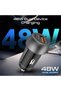 DriveGear-PD48-CC 48W Dual USB Car Charger with USB-C Cable - 2
