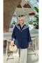Plaid Hooded Detailed Zippered Women's Trench Coat - 5
