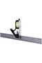 Combination Square Tools, 12"/30 cm Combo Square, Carpenter Square, Woodworking Tools, Metal Ruler, - 5