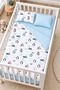 Penguin 100% Cotton Ranforce Baby Duvet Cover Set - 3