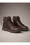 Kemal Aygün-Mammamia Women's Leather Boots |   Lace-Up, External Zipper, Soft Sole - 5