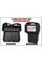 16 Inch E-Bike Battery Box, Under Seat Battery Housing Case for Electric Delivery Bicycle, Durable Plastic Replacement Battery Enclosure, 39 x 22 x 18 cm - 8