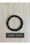 Handmade Black and Bronze Anchor Model Sand Bead Weave Design Bracelet Inner Diameter: 5.5 cm - 2