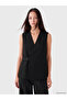 Two Mt Shop Quality Lcw Studio Black Plain Women's Classic Vest