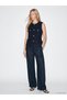 Two Mt Shop Quality Lcw Vision Navy Blue Plain Women's Vest - 2