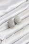 Silver Color Full Zircon Stone Square Hoop Women's Earrings