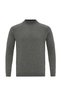 Anthracite Color Men's Half-Thigh Knitwear - 3