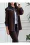 Denim Garnished Shredded Shirt Jacket - 4