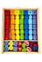 Wooden Beads and String Necklace Making Set 54 Pieces