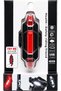 USB Rechargeable Bicycle LED Safety Light, 15 Lumens Bike Tail & Warning Light with 4 Lighting Modes, Waterproof, Quick Mount Rubber Strap for Night Cycling, Road & Mountain Bikes – Red/White - 8