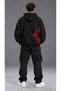 I’M Fine Printed Oversize Unisex Hooded Sweatshirt - 3