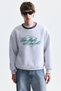 Boxy Fit Printed Sweatshirt