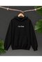 I’M Fine Printed Oversize Unisex Hooded Sweatshirt - 2