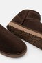 Women's Stoned Mini Boots, Furry Inside, Warm, Flat Sole, Suede Look, Casual Winter Ankle Boots - 6
