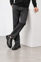 Savio Men's Genuine Leather Classic Shoes - Black - 4