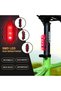 USB Rechargeable Bicycle LED Safety Light, 15 Lumens Bike Tail & Warning Light with 4 Lighting Modes, Waterproof, Quick Mount Rubber Strap for Night Cycling, Road & Mountain Bikes – Red/White - 6