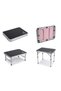 Easy-to-carry camping table-black - 6