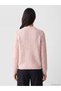 Alita City Pink Knitwear Patterned Short Women's Cardigan with a Difference - 4