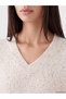 Alita City Farkıyla Lcw Everyday Ecru Knitwear Patterned Women's Sweater - 3