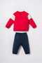 Baby Boy Tracksuit Set 6-36 Months Red - 4