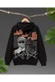 Palestinian Themed Keffiyeh Printed Oversize Unisex Hooded Sweatshirt