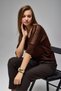 Women's V-Neck Half Sleeve Sweater - 2