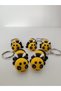 3D Printing Jointed Movable Cute Bee Buzzing Keychain Set - Pla Organic Plastic (5 Pieces) - 2
