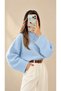 Soft Women's Soft Textured Oversize Knitwear Sweater