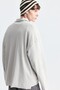 Relax Fit Polo Neck Sweatshirt - 6