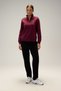 Half Zipper Women's Sweatshirt 6Wf1027-Brd - 6