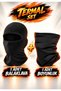 2-Pack Balaclava Neck Gaiter Balaclava Mask Multi-Purpose Thermal Seasonal Breathable Fabric Practical - 4