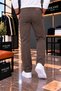 Men's Regular Fit Comfortable Cut Fabric Trousers - 2