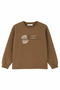 Boy's Wind Sweatshirt 8-14 Years Brown - 4