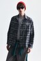 Oversized Plaid Shirt - 2