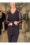 Embroidered Sleeve Blouse - 2