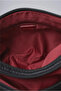 Washable Leather Cross Shoulder Bag Multi-Compartment Soft Textured Stylish Daily Bag Black 18172 - 7