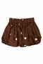 Baby Girl Polka Dot Balloon Skirt 1-4 Years Brown - 3