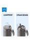 Temp Guard Vacuum Insulated Travel Mug – 180°Rotating Handle Tumbler, 24H Cold & 12H Hot, 950ml - Beige - 8