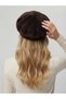Soft Textured French Beret Winter Beret Women's Plush Painter Trend Style Hat - 3