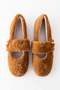 Plush Home Slippers with Single Strap Buckle Detail - 2