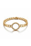 Half Gold Bracelet Case - Wholesale with Zircon Stones and Twisted Frame - 3