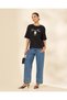 Women Black Printed Interlock T-Shirt - 5