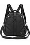 Women's Imported Leather Multi-Section Shoulder and Backpack Bag (Size 34X28)