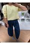 Ribbed Collar Basic Wool Sweater - 4