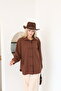 Women's Chinese Buttoned Trendy Basic Stylish Casual Shirt Suitable for Hijab - 5