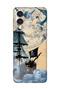 Samsung Galaxy S25 Edge Compatible Pirate Ship Patterned Transparent Phone Case