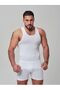 Men's White Set in a Special Box: Long Cut Boxer + Sports Athlete Underwear - 3