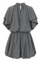 Bat Sleeve Balloon Dress - 2
